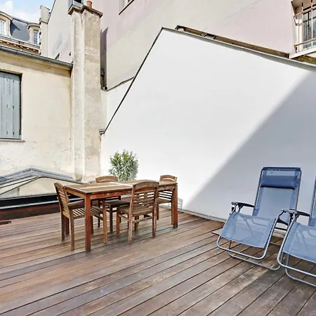 Cozy Avec Terrace - 2br-4p - Centre De Apartment Paris