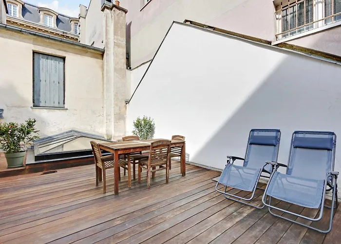 Cozy Avec Terrace - 2br-4p - Centre De Apartment Paris