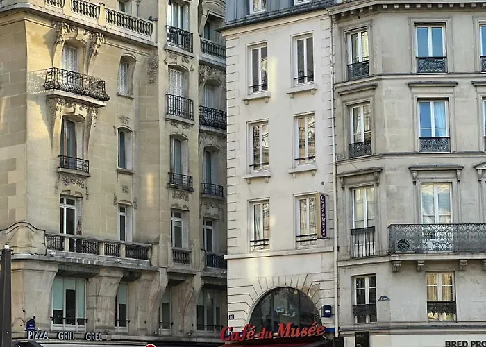 Apartment Cozy Avec Terrace - 2br-4p - Centre De Paris