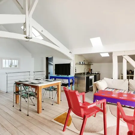 Apartment Cozy Avec Terrace - 2br-4p - Centre De