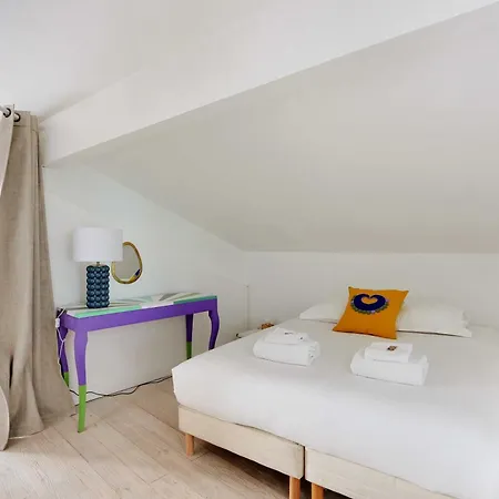 Cozy Avec Terrace - 2br-4p - Centre De Apartament Paryż