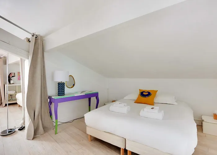 Cozy Avec Terrace - 2br-4p - Centre De شقة باريس